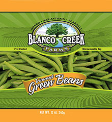 Green Beans in a 12 Oz. Microwaveable Bag